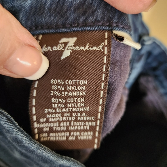 7 for All Mankind Jeans Womens 28 Denim Jeans - Picture 12 of 13